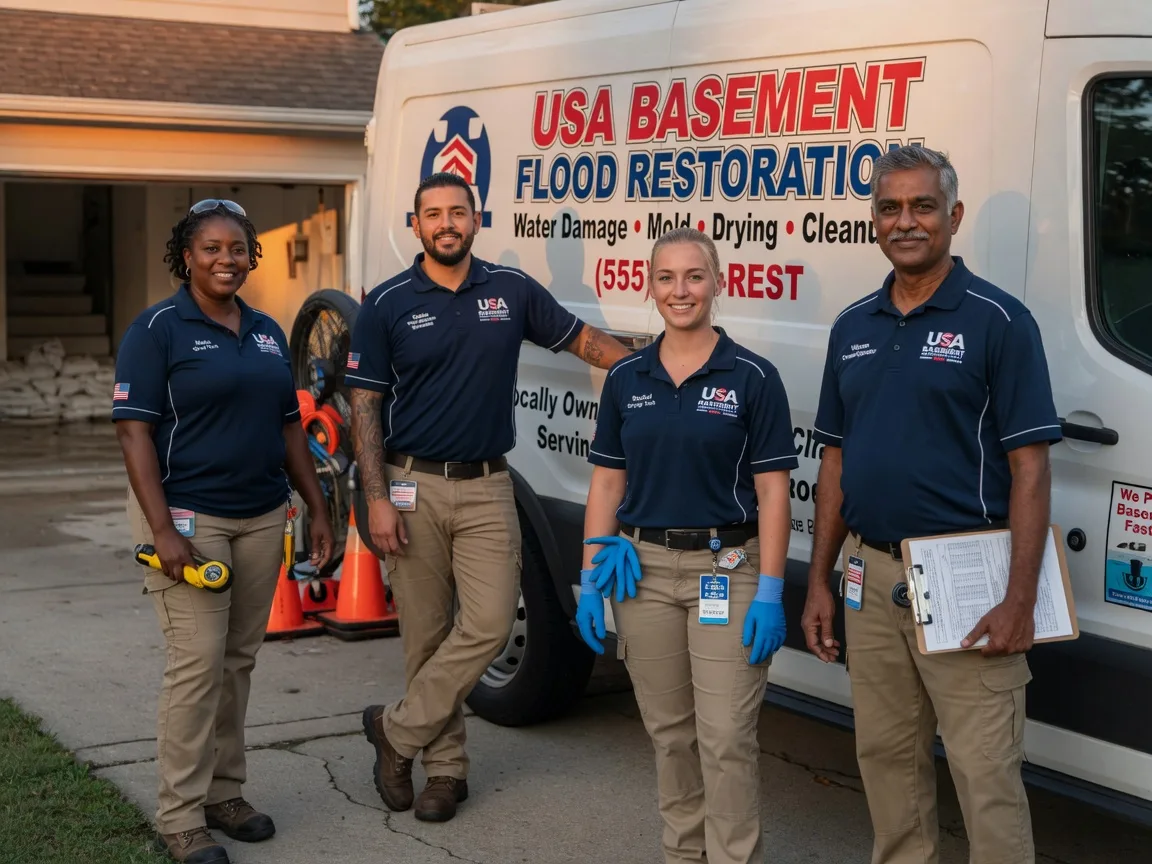 Basement Flood Cleanup company in Cadogan, PA